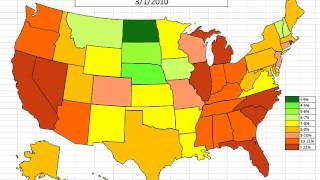 Map: State Unemployment November 2012