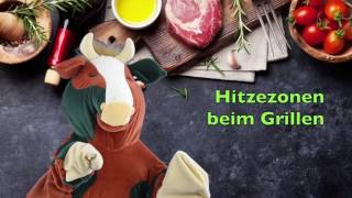 Hitzezonen am Grill