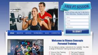 Websites for Gyms and Personal Trainers