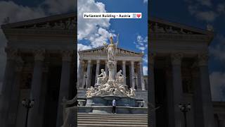 Parliament Building - Vienna, Austria 🇦🇹❤️🇱🇰 #vienna #austria #parliament #democracy