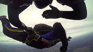 Skydiving AFF program Accelerated Free Fall training