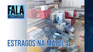 Estrago em Matola: Arrombamentos em estabelecimentos comerciais causam prejuízos