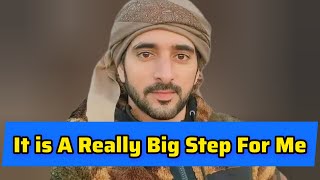 It is A Really Big Step For Me | Sheikh Hamdan | Fazza Poems | Hamdan Fazza