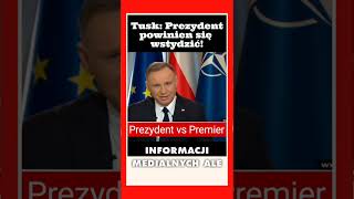 Tusk: Prezydent powinien się wstydzić! #Shorts