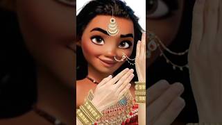 Indian Bride Makeup Trend on Moana #asokamakeup #indianmakeup #blingbabi #moana