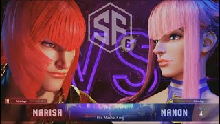 MARISA VS MANON | Street Fighter 6 #sf6 #sft #ps5 #gameshorts