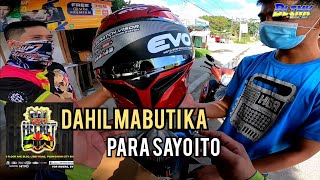 Pamaskong handog Part 1| Giving of helmet