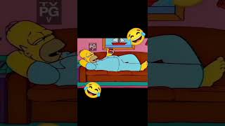 sábados de flojera 😂😂 #thesimpsons