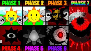 New Phase 1 VS Phase 2 VS Phase 3 VS Phase 4 VS Phase 5 VS Phase 6 VS Phase 7 in Incredibox Sprunki