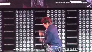 [Fancam] 111023 Yunho - SMTown in New York [Maximum] [only]