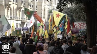 Manifestation contre l'invasion du Rojava par la Turquie - Paris / 12 octobre 2019