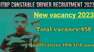 ITBP Constable Driver Recruitment 2023