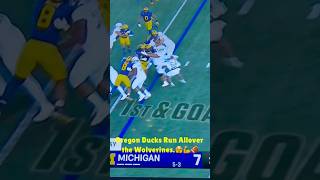 Oregon Ducks Run Allover the Wolverines.🫣💪🏈#ducks #wolverines #football #sports #ncaafootball