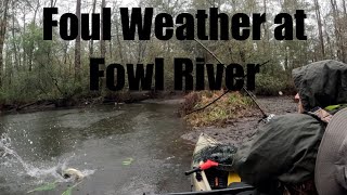 Foul Weather Bass Fishing Fowl River