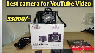 CANON M 50 MK II  Camera UNBOXING || DESI DRIVE VLOGS