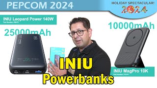 Iniu, the Best Selling Powerbanks on Amazon (Pepcom Holiday 2024)