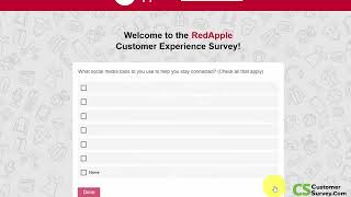 Red Apple Customer Satisfaction Survey | 2023