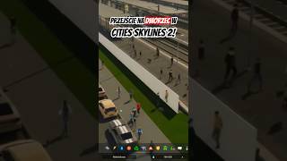 Przejście na dworzec w Cities: Skylines 2! #shorts