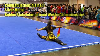 Alaina, Broadsword Silver Medal, Golden State International Wushu Championships 2023