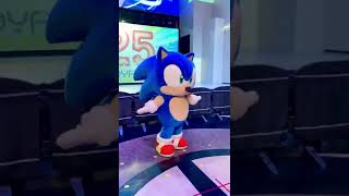 Joypolis Sonic cute energetic twirl 🌀♥️✨