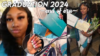 GRADUATION GRWM | VLOG! the end of an era... C/o 2024