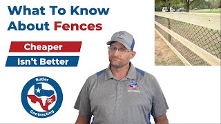 What You’re Getting in a Cheaper Fence | Butler Contracting