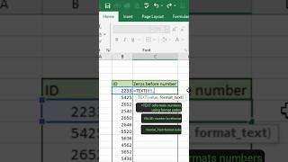 Excel Pro trick: How to add zeros before the numbers in Excel #shorts #youtubeshorts #viral