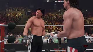 WWE 2K24 ERIC BISCHOFF VS THE GREAT MUTA