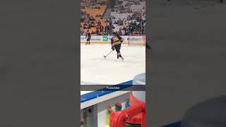 Rasmus Dahlin first NHL warmup