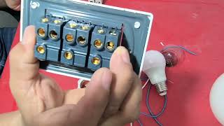 🌎Como se hace la instalación de 3💡 LÁMPARA 💡O FOCO 💡CON INTERRUPTOR DE 3 VÍAS ⚡