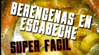 berengenas en escabeche