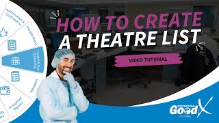 GoodX Web Tutorial - How to Create a Theatre List