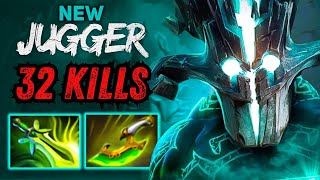 960GPM Juggernaut 32Kills Swift Blink + Butterfly Insane Burst Slash Damage Dota 2