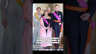 Tiaras for the State Banquet in Brussels, which show an intertwined history of two monarchies