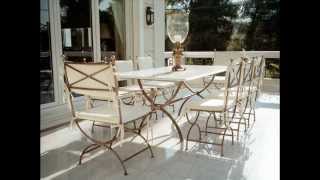 ROMANTIC Metal Garden Furniture - Simply elegant and very aesthetically appealing