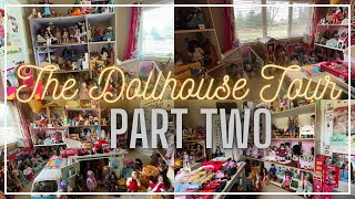 HUGE Dollhouse Tour Part Two!! (2022 Edition!!)