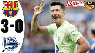 Dominio Absoluto  Barcelona Brilla con Lewandowski"