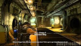 Gears of War 3 Walkthrough HD EP 1: [Act 1 , Chapter 1 + 2] Gameplay/Commentary