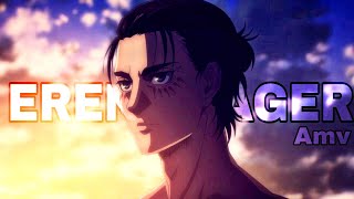 Eren yeager  🔥  ﹄Edit﹃ AMVs #short #anime