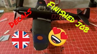 Airfix Boulton Paul Defiant NF.1 Part 8 Decals.