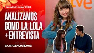 🇪🇸 Analizamos "COMO LA LOLA" de Chloe DeLaRosa para Eurovisión Junior 2024 | Euromovidas