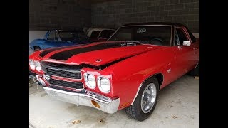 Auto appraisal 1970 ElCamino SS for sale in Michigan 800-301-3886