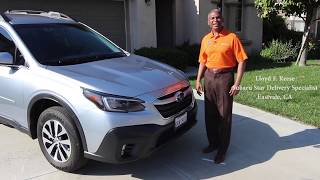 2020 Subaru Outback Auto Start - Stop System