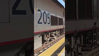 Amtrak 4 departs LA Union #train #amtrak #railfan #railway