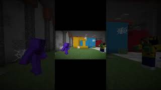 Minecraft but Poppy Playtime Custom Hearts 8 #Shorts