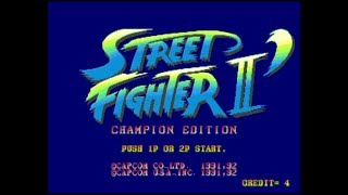 Street Fighter 2 Champion Edition Two Player Gameplay on Retroarch PsVita