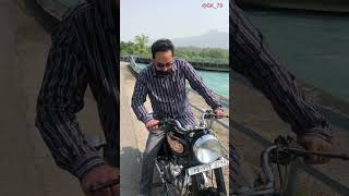 Royal Enfield Bullet Ride 350 old #royalenfield #bullet #shortsfeed #trending #GK_75