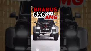 M-B Brabus 6x6 G63 AMG 😱