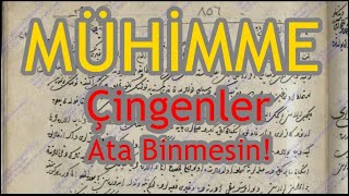 592. DERS Çİngenler Ata Binmesin! (ÖĞRETİCİ MÜHİMME BELGESİ)