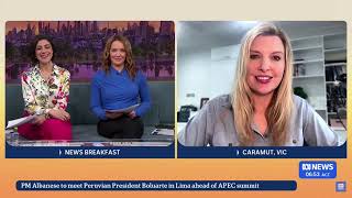 ABC TV + News Channel: News Breakfast: Papers with Kirsten Dioprese